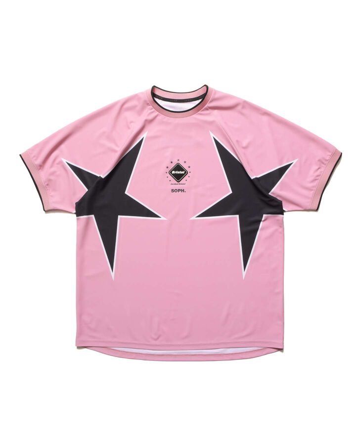 STAR S/S GAME SHIRT,PINK, medium