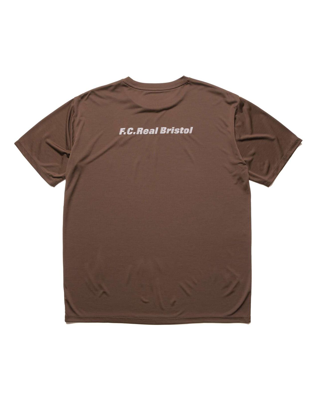 REFLECTIVE LOGO TECH DRY S/S TEE,BROWN, large image number 1