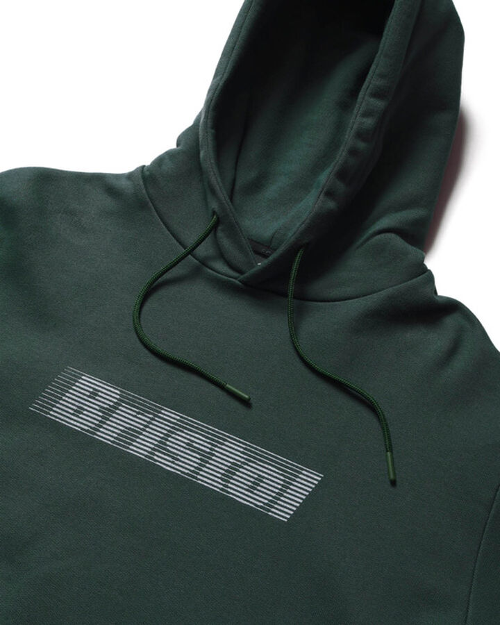 EFFECT LINE LOGO TEAM SWEAT HOODIE,GREEN, medium image number 2