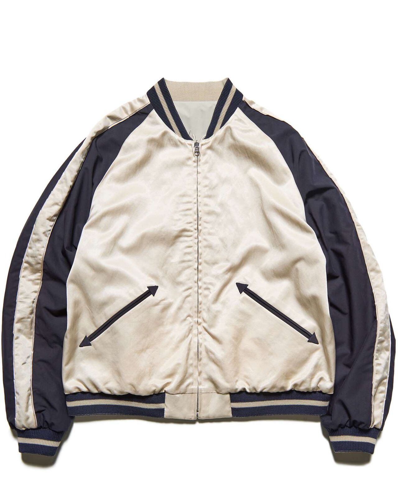REVERSIBLE SOUVENIR JACKET,BEIGE, large image number 3