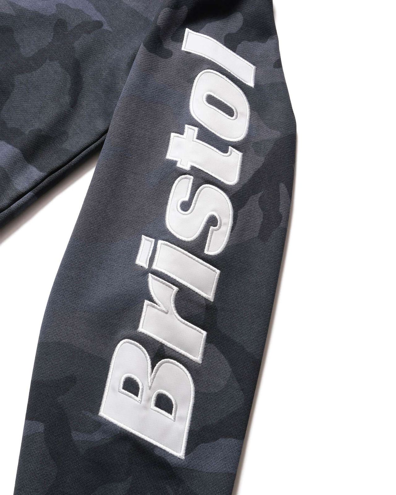 SLEEVE LOGO ZIP-UP SWEAT HOODIE,CAMOUFLAGE, large image number 3