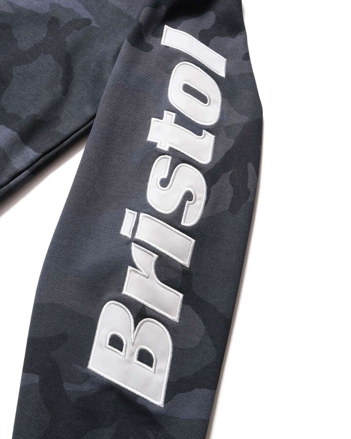 SLEEVE LOGO ZIP-UP SWEAT HOODIE,CAMOUFLAGE, medium image number 3