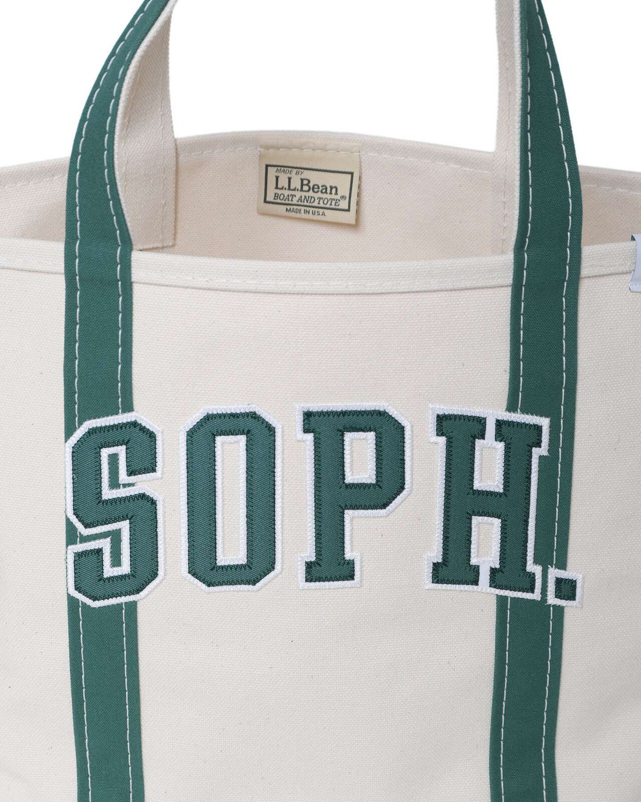 L.L.Bean BOAT AND TOTE, OPEN-TOP : MEDIUM,GREEN, large image number 3