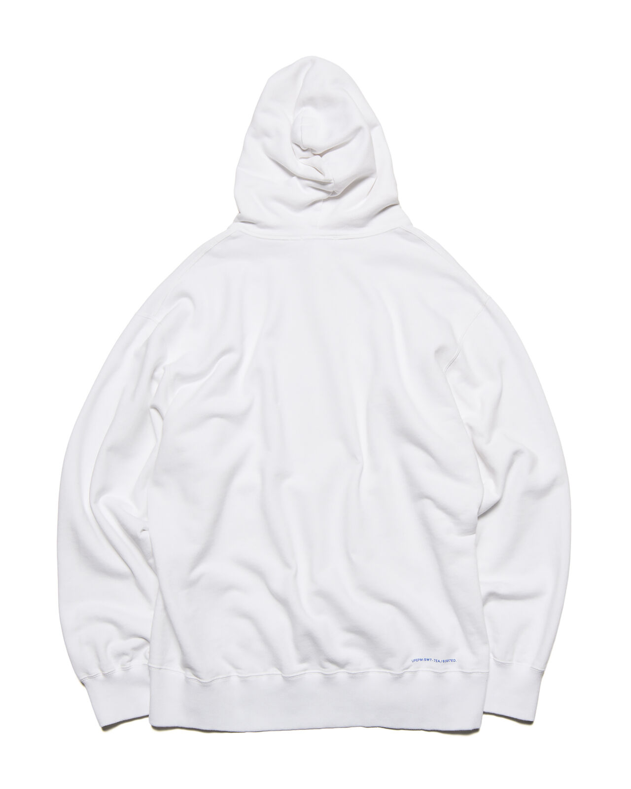 LOOSE SWEAT HOODIE,WHITE, large image number 1