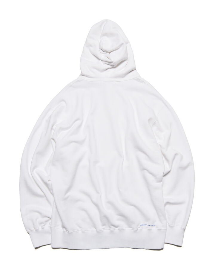 LOOSE SWEAT HOODIE,WHITE, medium image number 1
