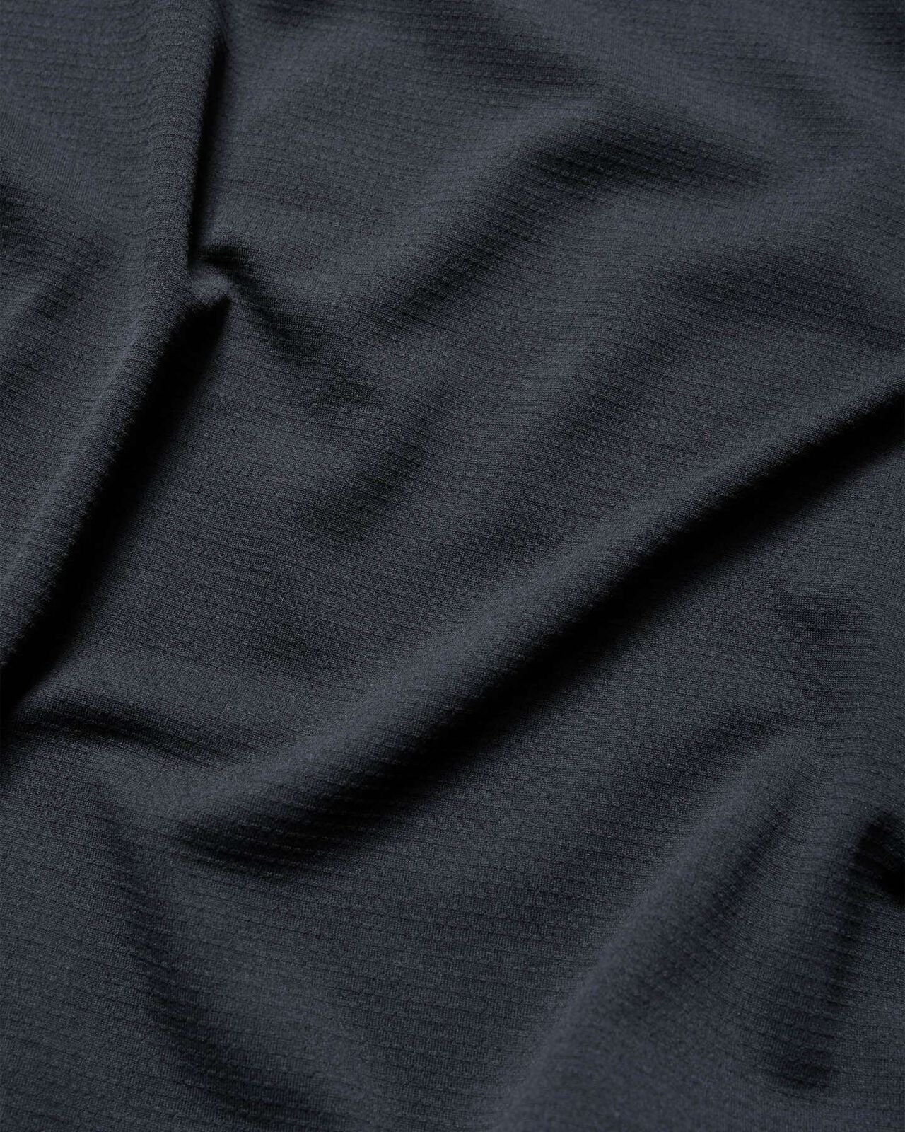 S/S TECH POLO,BLACK, large image number 4