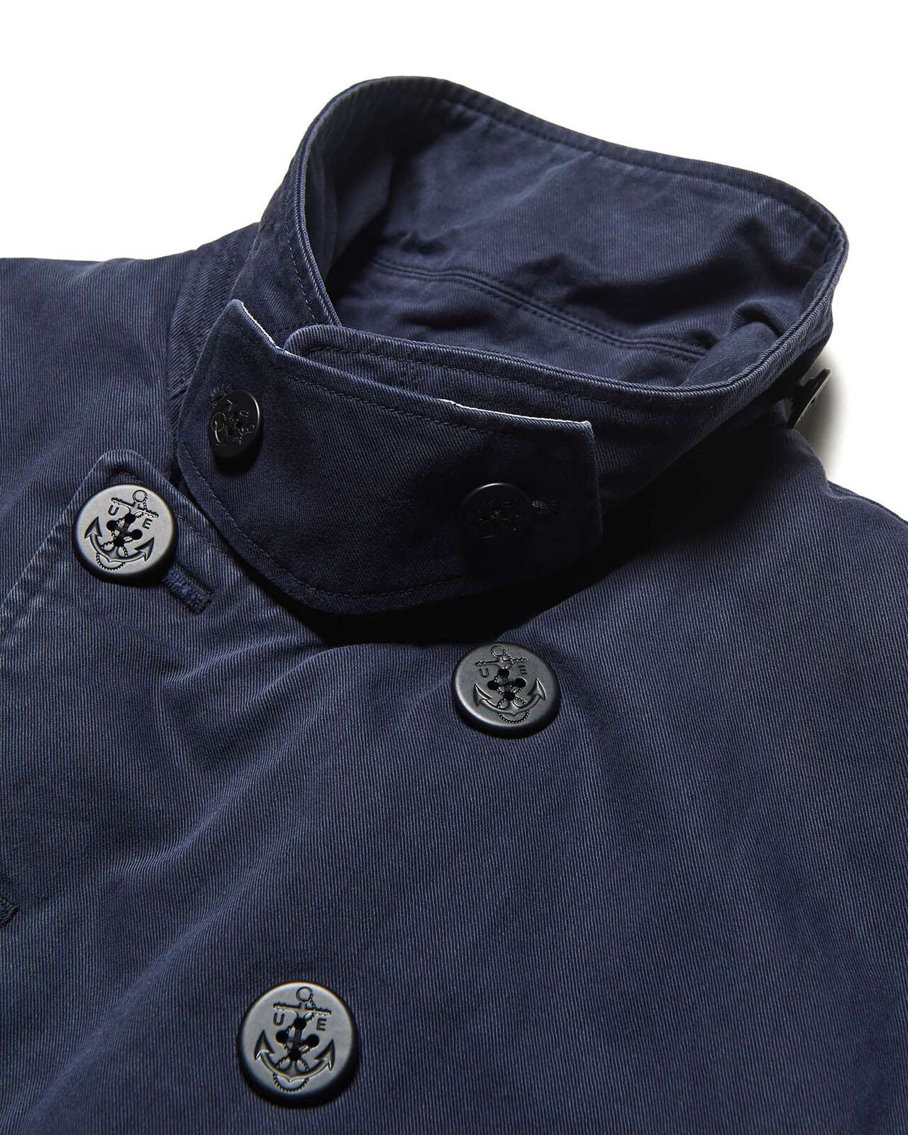 MILITARY PEA COAT,NAVY, large image number 3