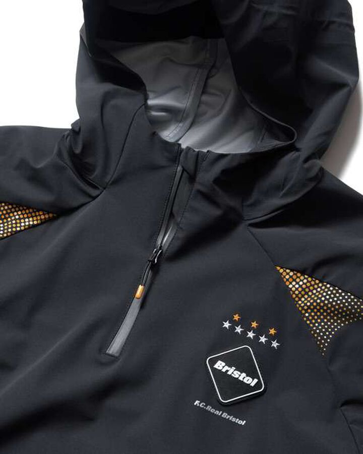AUTHENTIC UTILITY TEAM HALF ZIP JACKET,BLACK, medium image number 2