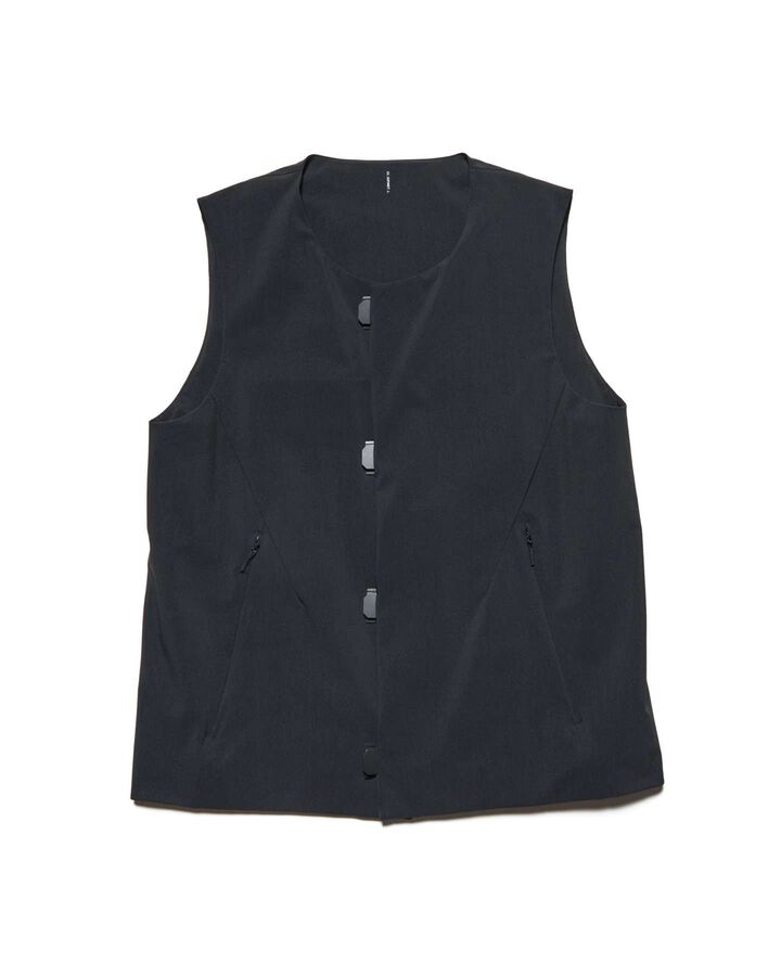 EX. FLEXCURTION PADDED VEST,BLACK, medium