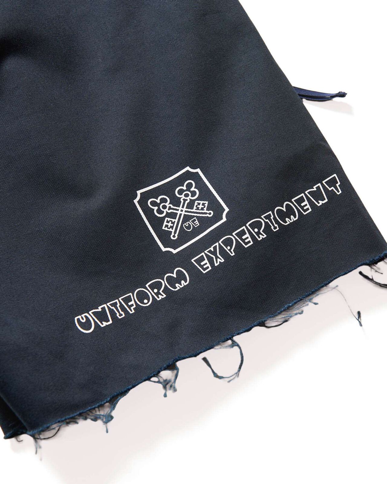 CUT OFF SHORTS,NAVY, large image number 3