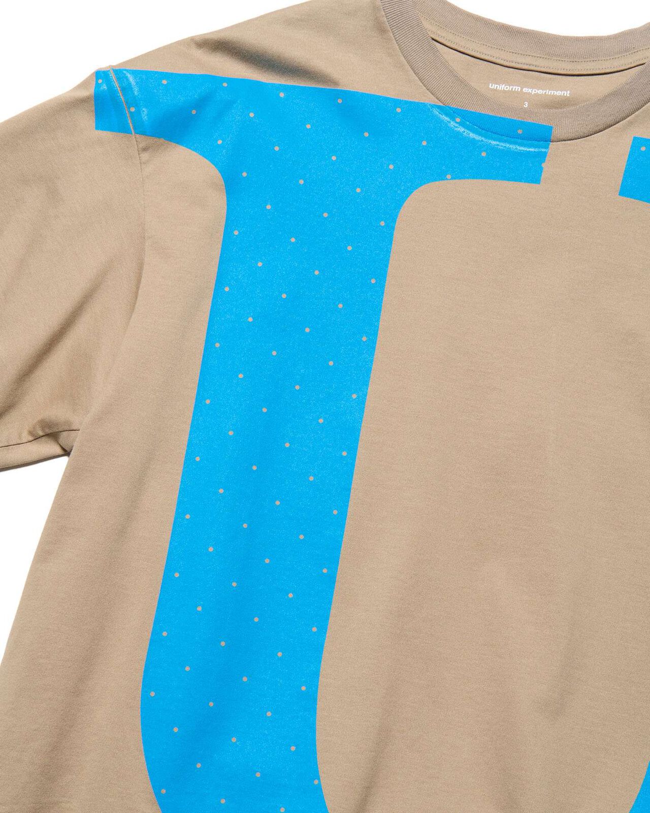 U LOGO TEE,BEIGE, large image number 2