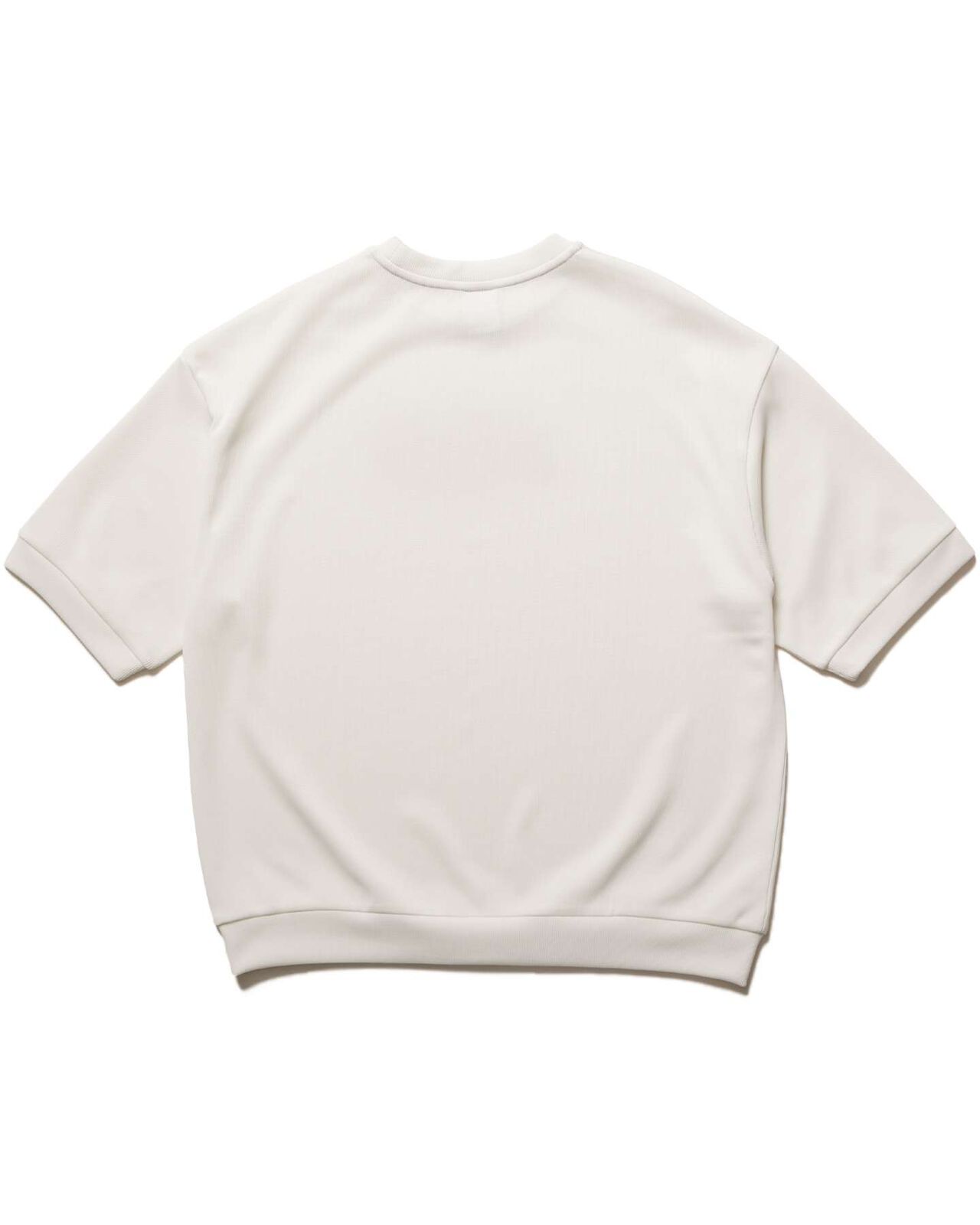 QUARTER KNIT S/S CREWNECK SHIRT,OFF WHITE, large image number 1