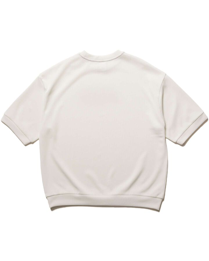 QUARTER KNIT S/S CREWNECK SHIRT,OFF WHITE, medium image number 1
