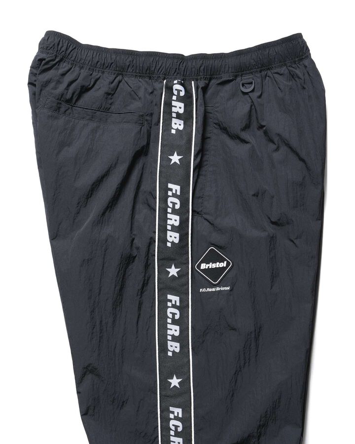 NYLON CHAMBRAY PRACTICE PANTS,BLACK, medium image number 3