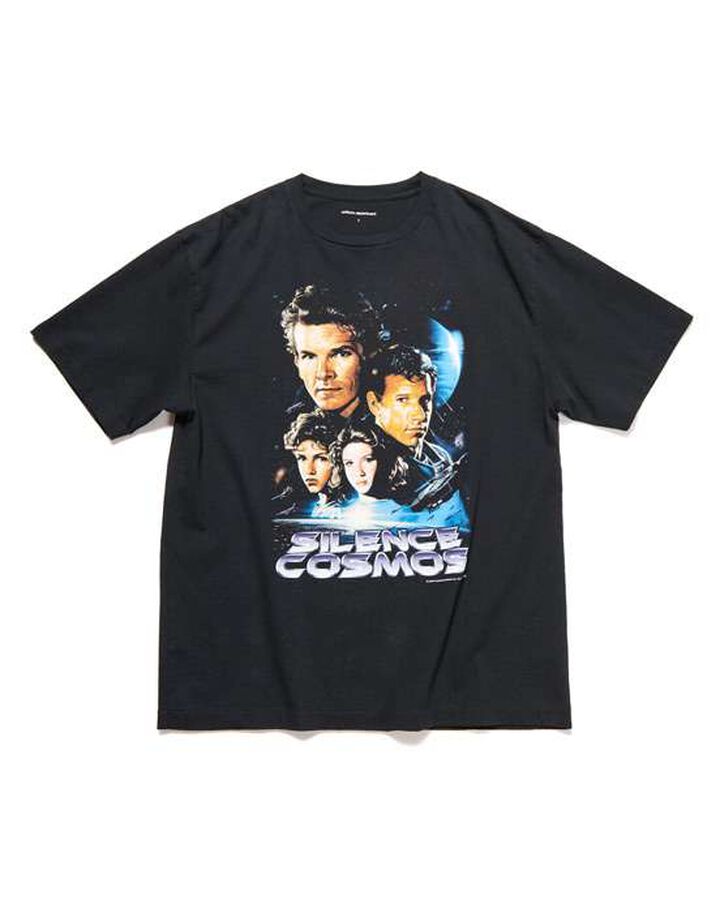 SILENCE COSMOS TEE,BLACK, medium image number 0