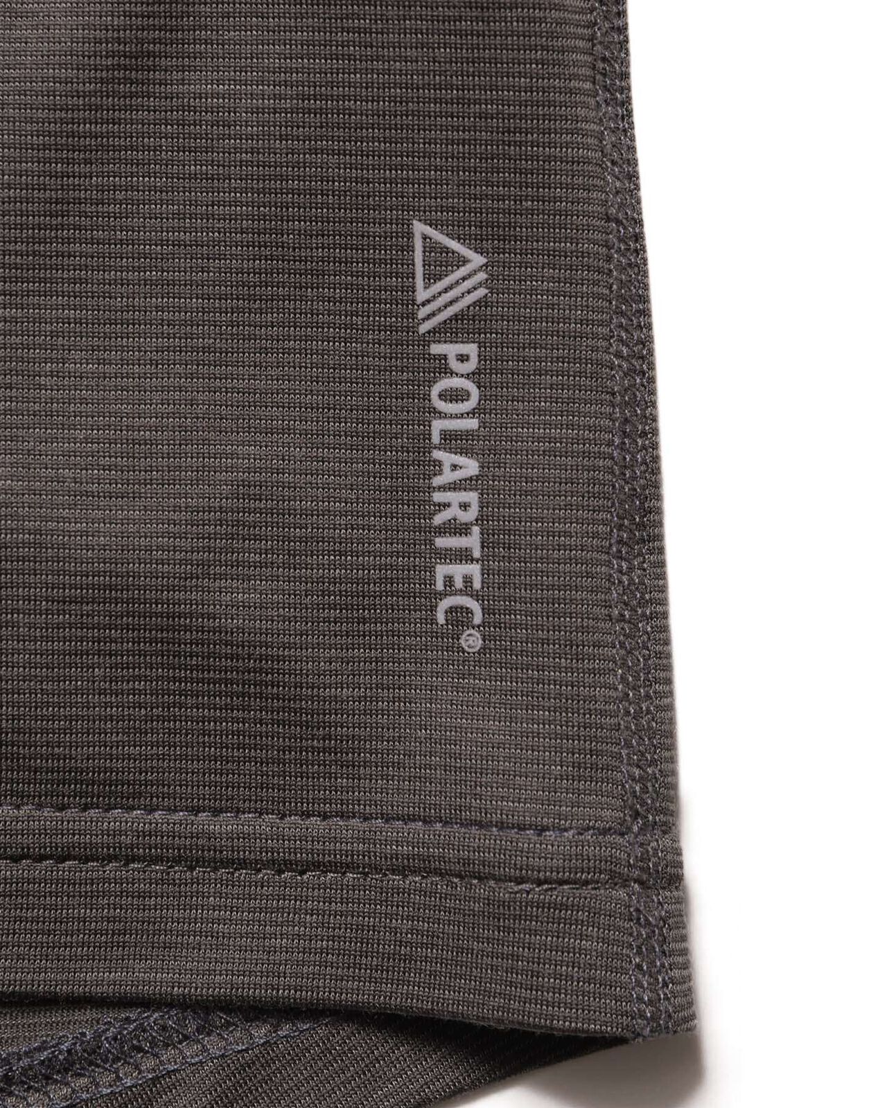 POLARTEC L/S WORKOUT TOP,CHARCOAL GRAY, large image number 4