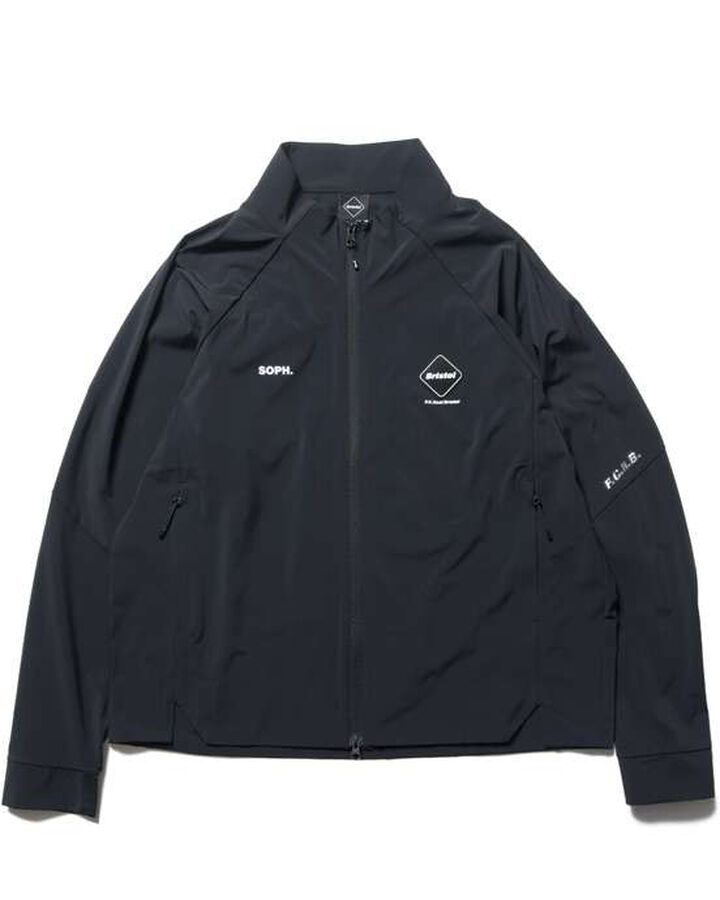 CORDURA STRETCH TEAM TRACK JACKET,BLACK, medium