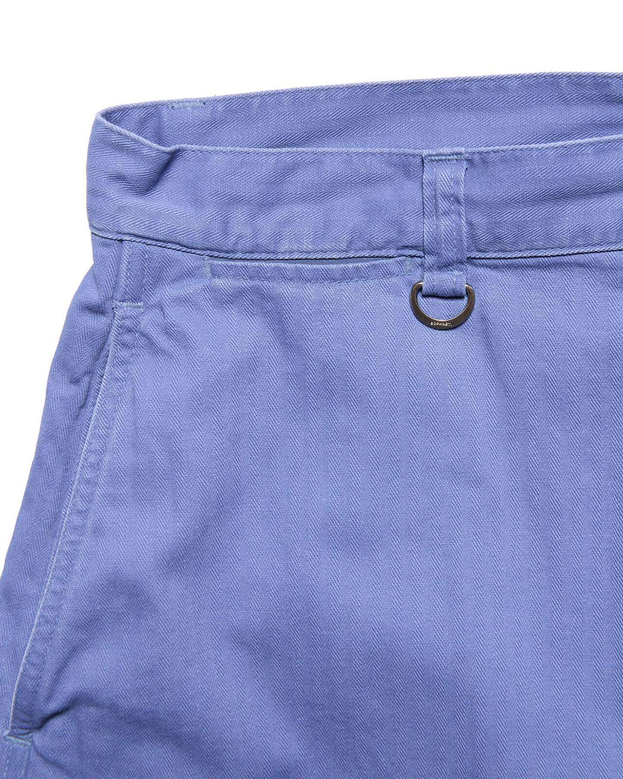 DAMAGED WIDE CROPPED PANTS,BLUE, large image number 2