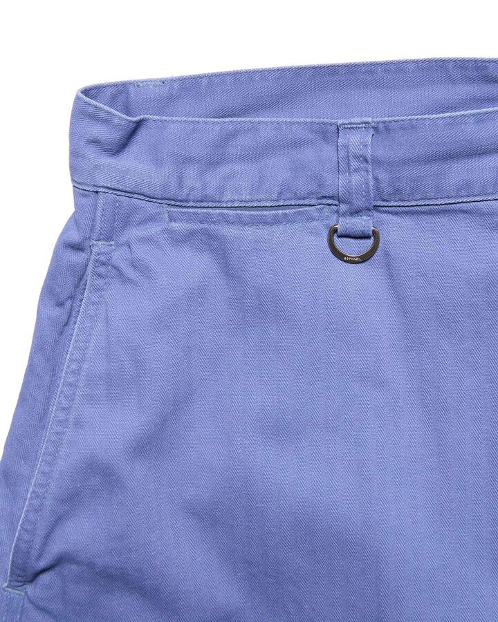 DAMAGED WIDE CROPPED PANTS,BLUE, medium image number 2