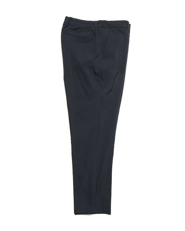 2WAY STRETCH SHIRRING SLIM FIT SLACKS,BLACK, medium image number 2