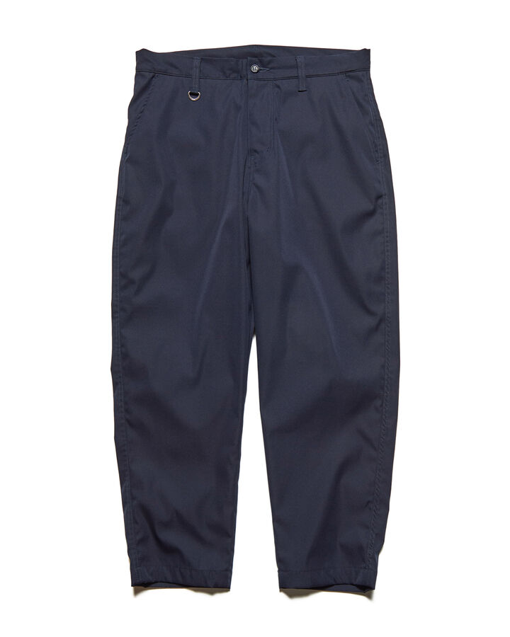 TAPERED CROPPED PANTS,NAVY, medium