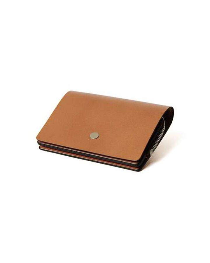 LEATHER SMALL WALLET,BEIGE, medium
