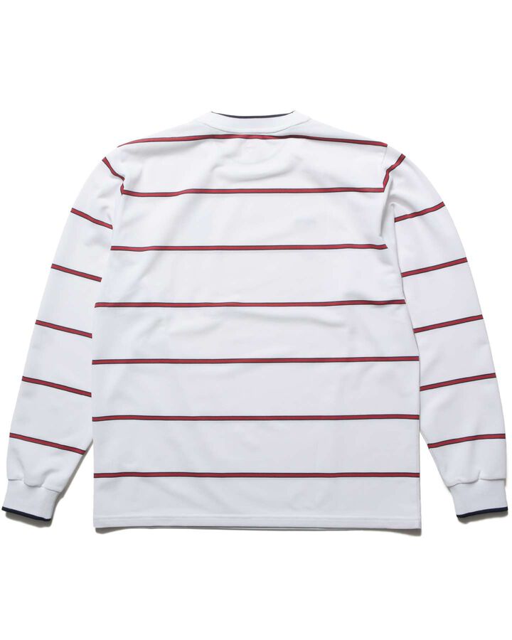 CHAMPIONS BORDER L/S GAME SHIRT,WHITE, medium image number 1