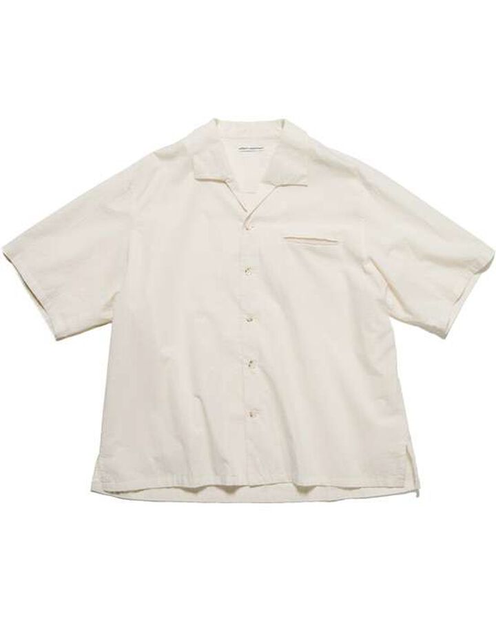 S/S ITALIAN COLLAR SHIRT,WHITE, medium image number 0