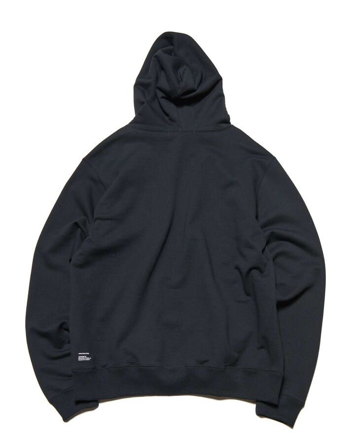 LOGO PATCH HOODIE,BLACK, medium image number 1