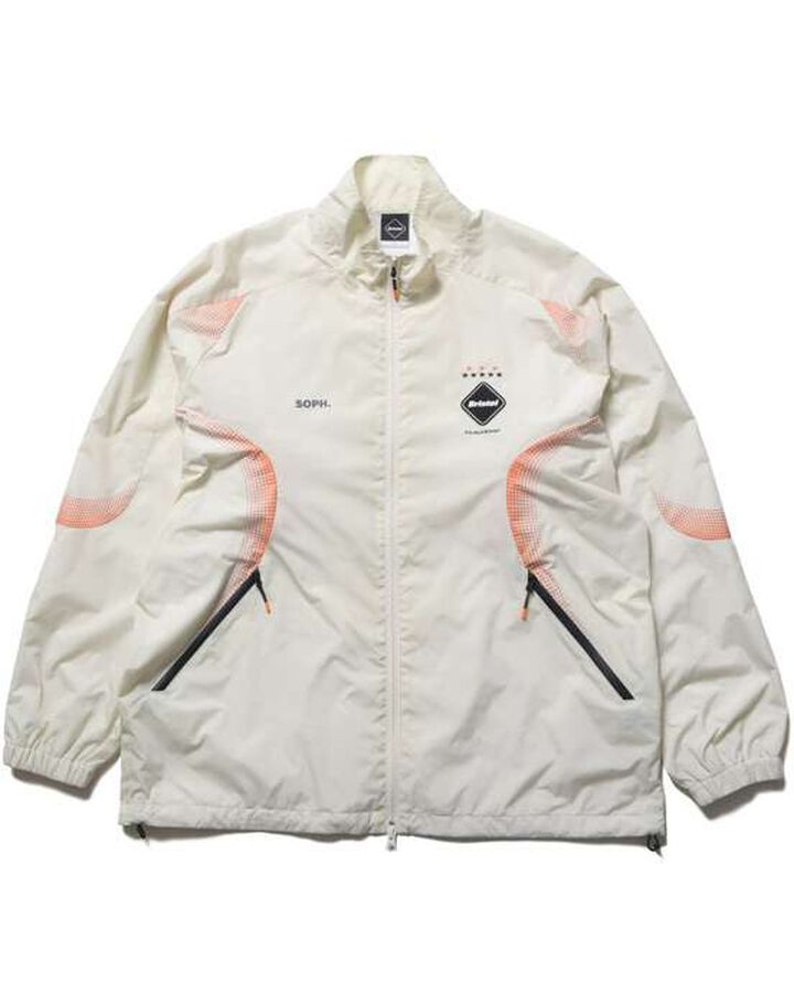 STAND COLLAR PRACTICE JACKET,OFF WHITE, medium image number 0