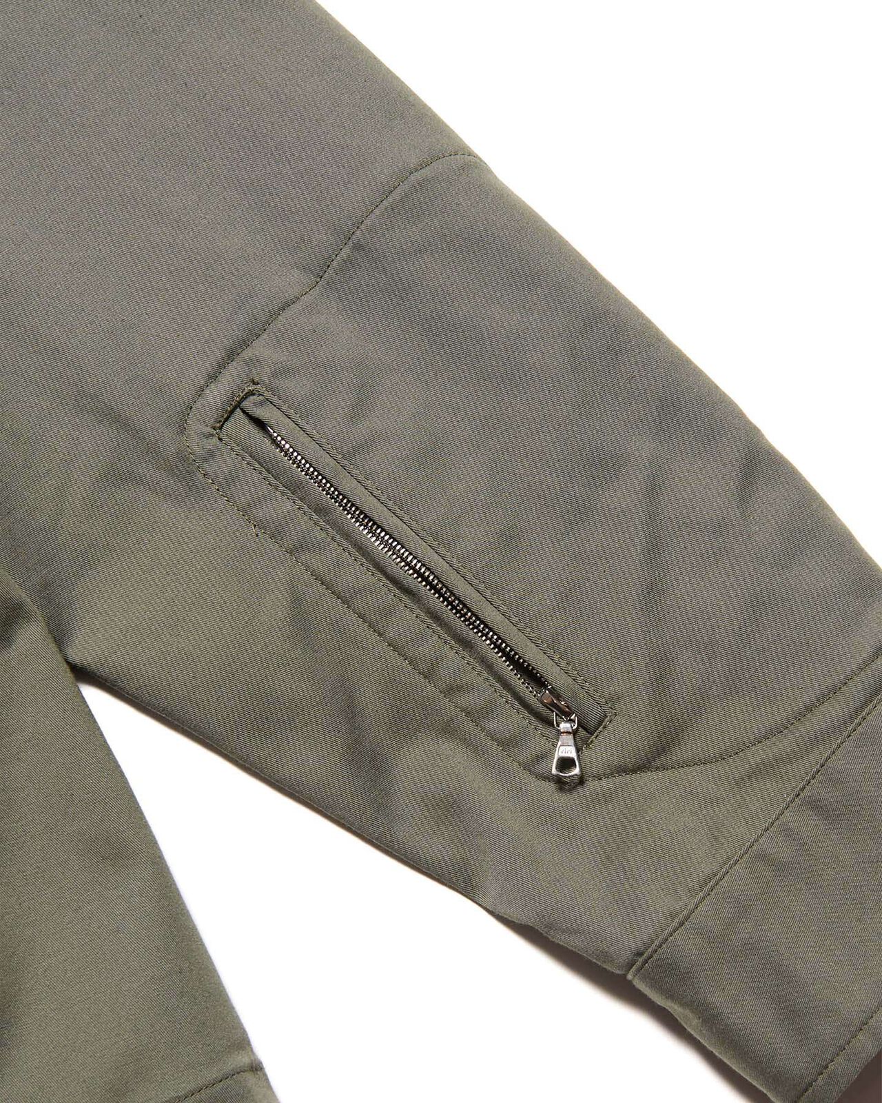 STRETCH TWILL COACH JACKET,KHAKI, large image number 5