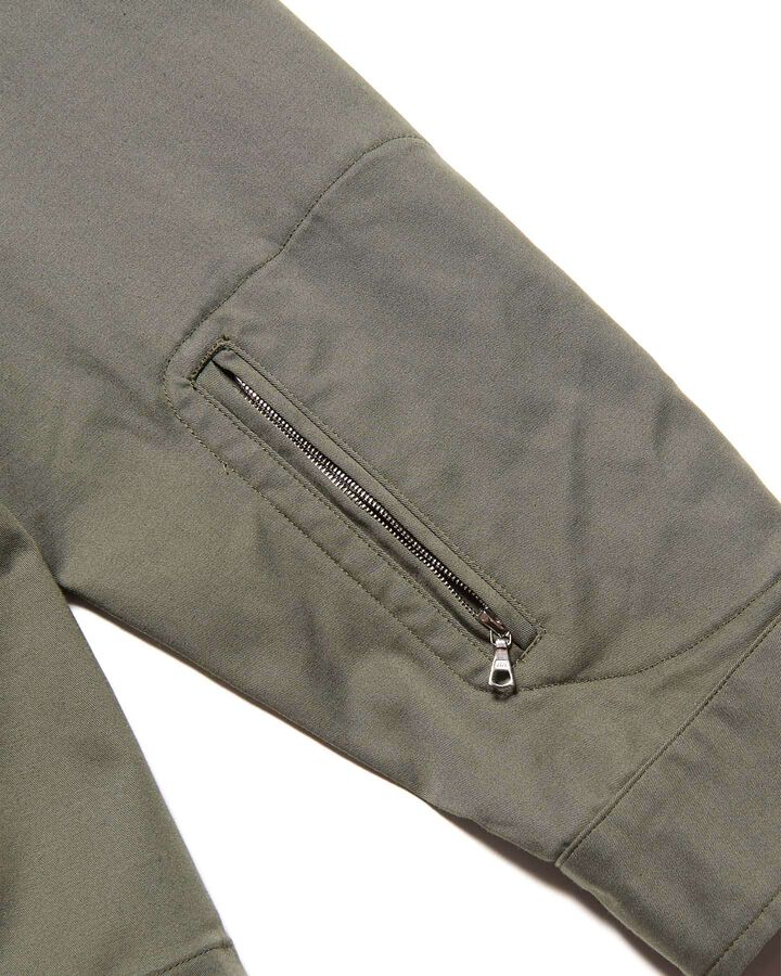 STRETCH TWILL COACH JACKET,KHAKI, medium image number 5