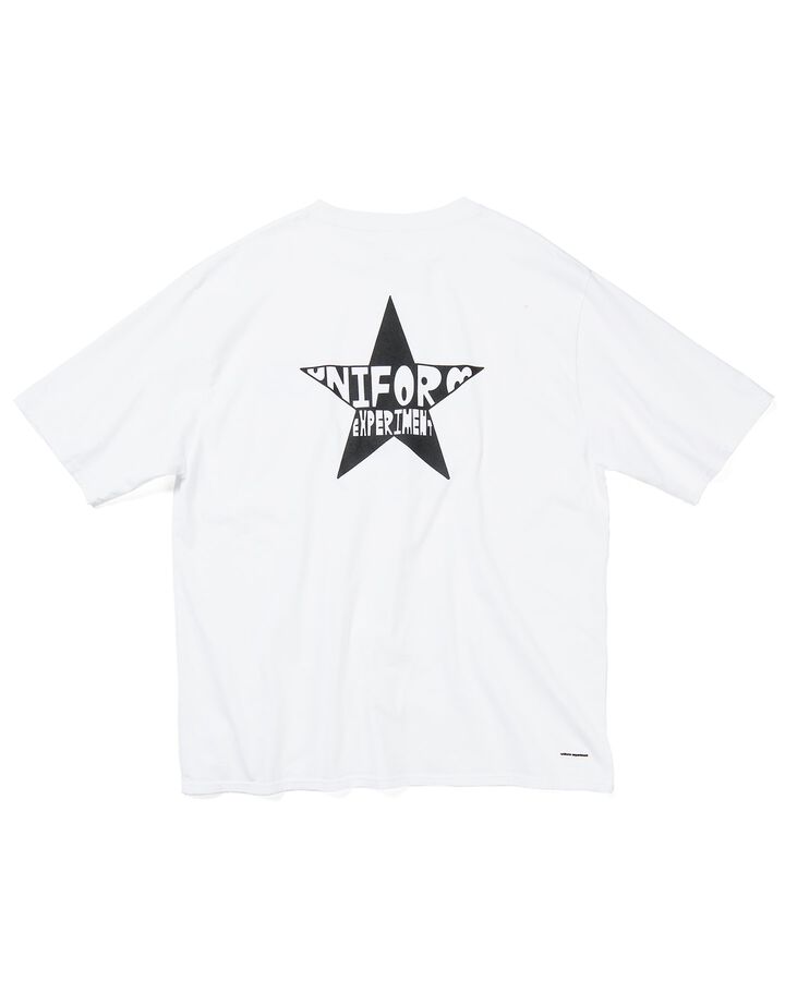 STAR BAGGY TEE,WHITE, medium image number 1