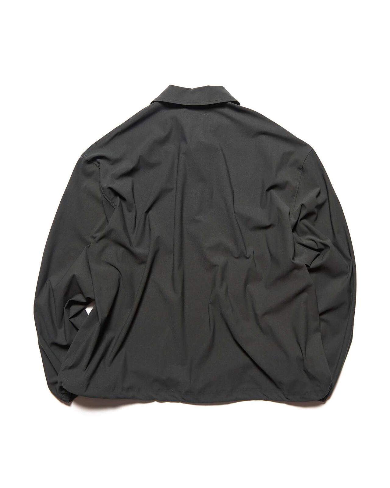 4-WAY STRETCH L/S POLO SHIRT,CHARCOAL GRAY, large image number 1