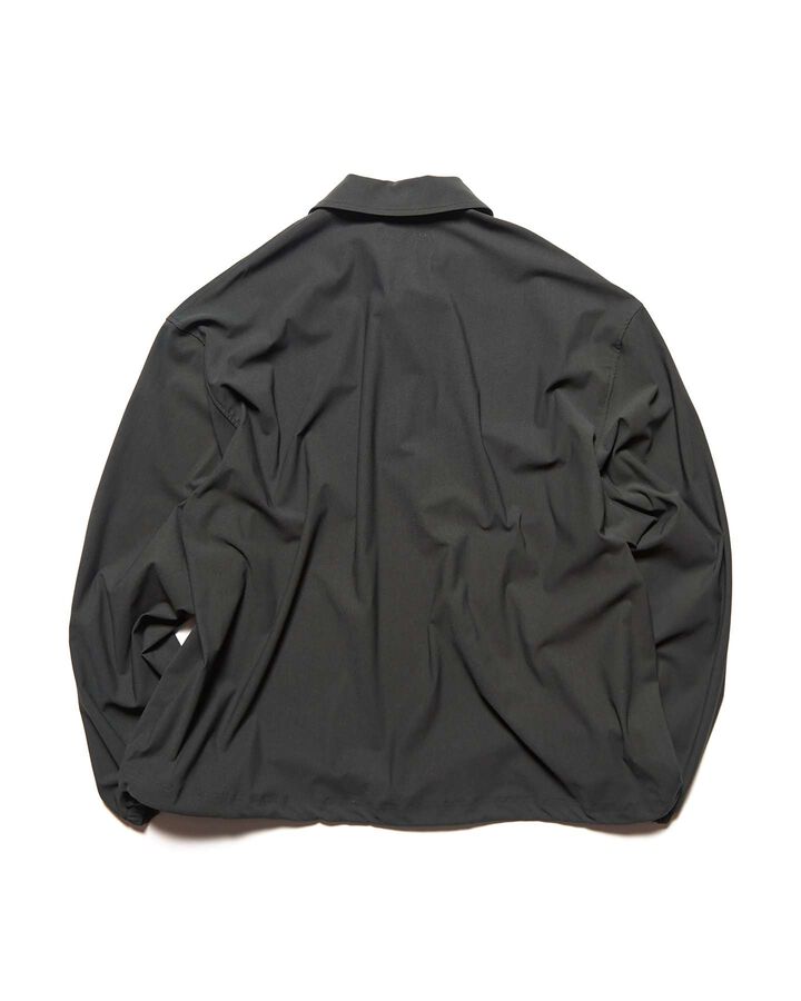 4-WAY STRETCH L/S POLO SHIRT,CHARCOAL GRAY, medium image number 1