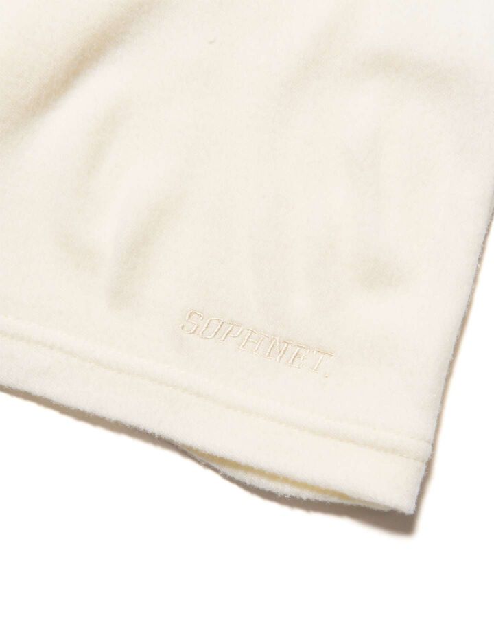 MICRO FLEECE TURTLENECK TOP,OFF WHITE, medium image number 3
