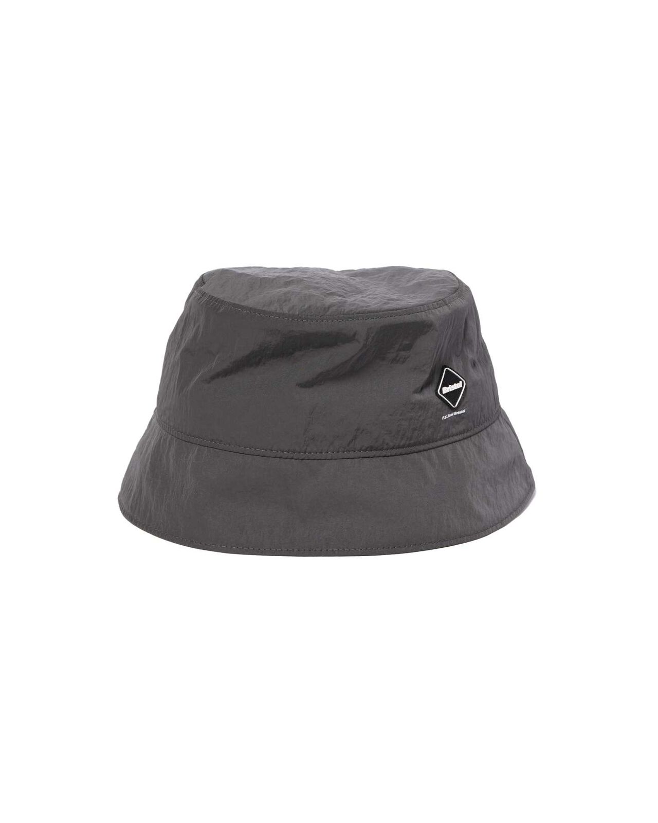 NYLON CHAMBRAY HAT,CHARCOAL GRAY, large image number 0