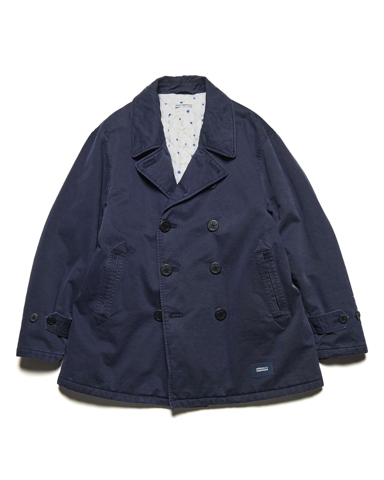 MILITARY PEA COAT,NAVY, large image number 0
