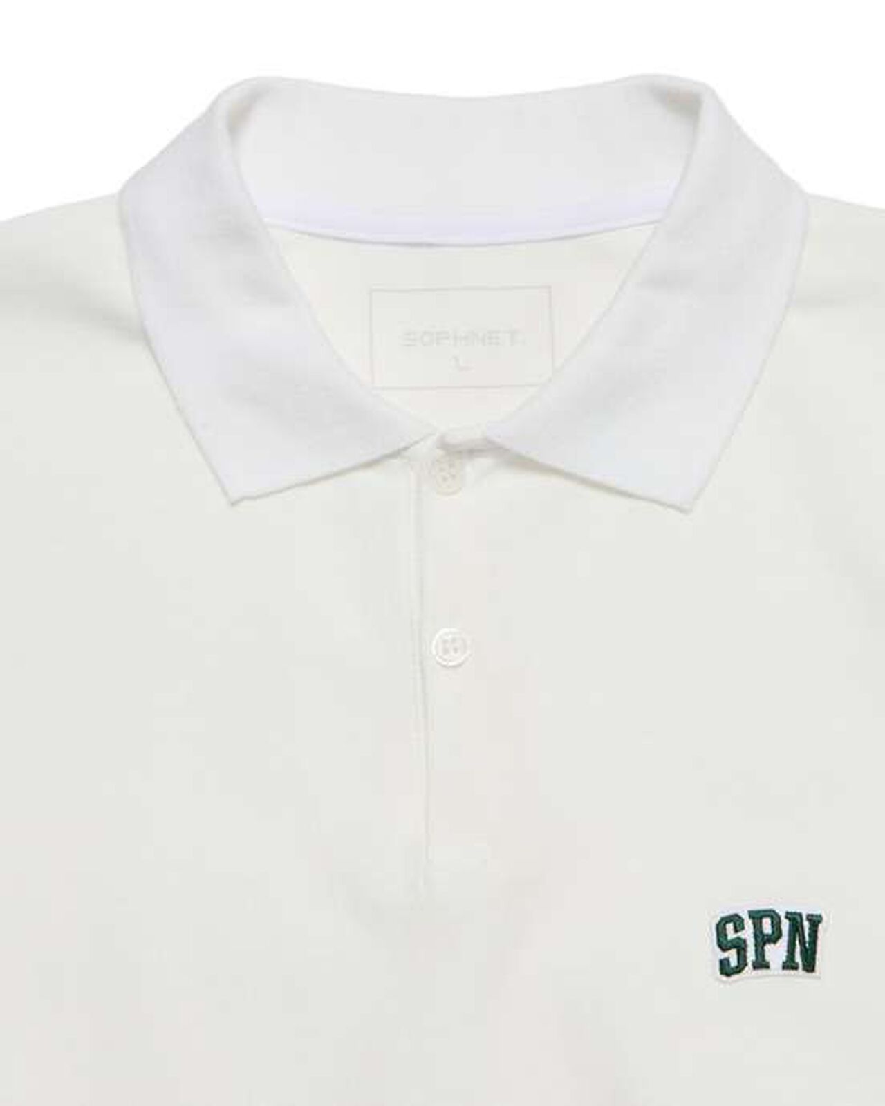 SPN WAPPEN OVERSIZED POLO,WHITE, large image number 2