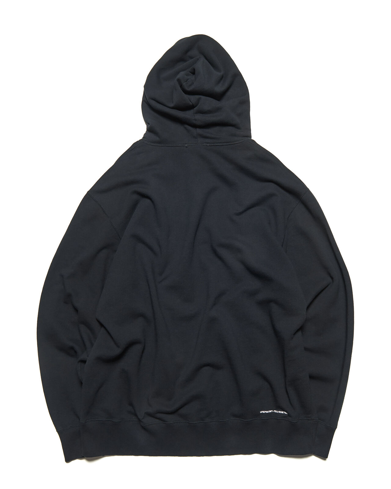LOOSE SWEAT HOODIE,BLACK, large image number 1