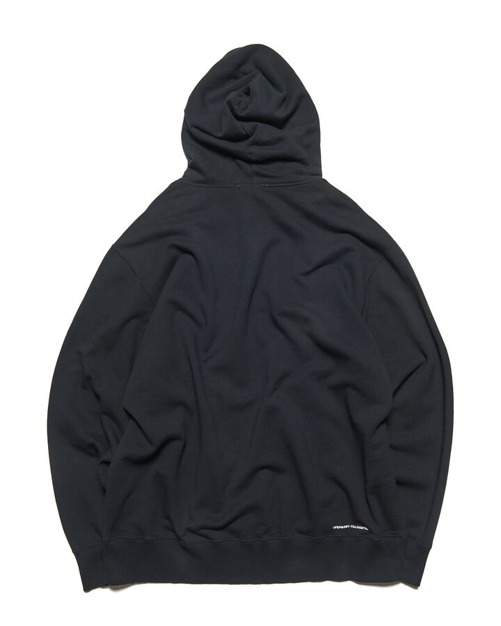 LOOSE SWEAT HOODIE,BLACK, medium image number 1