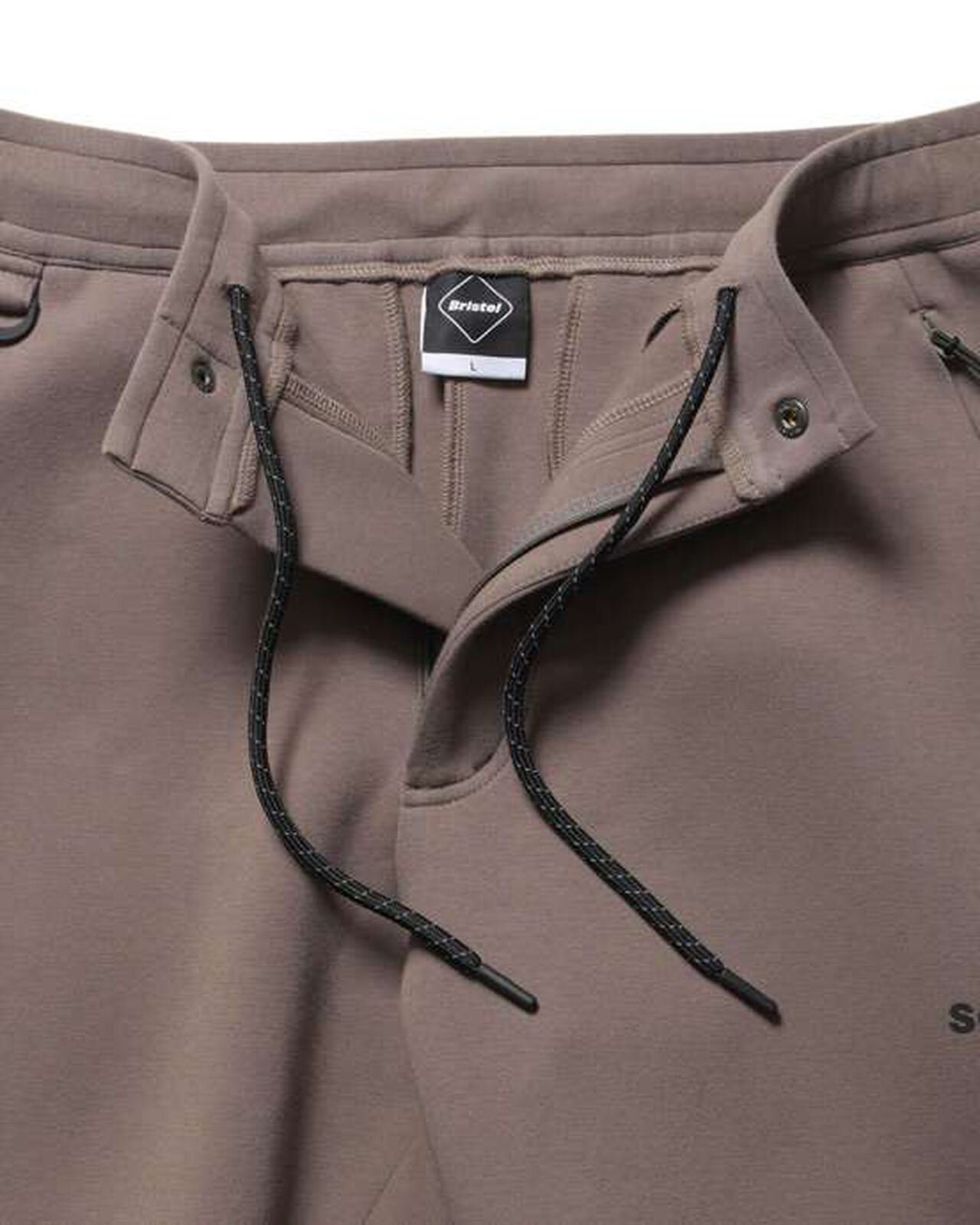 TECH SWEAT TRAINING PANTS,LIGHT BROWN, large image number 3