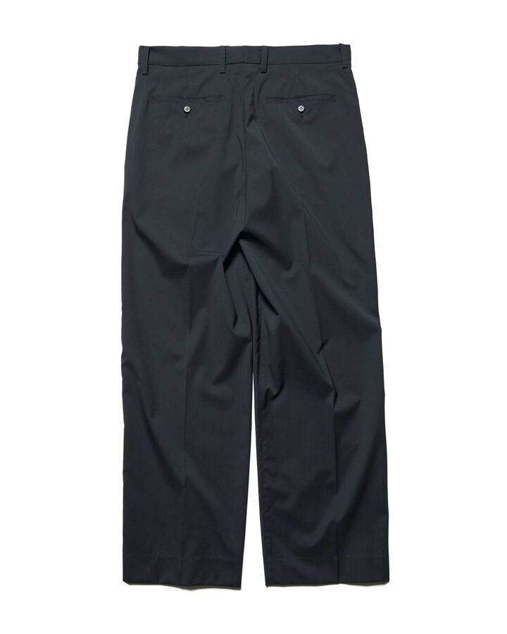 REFINED PIPING SLACKS,BLACK, medium image number 2
