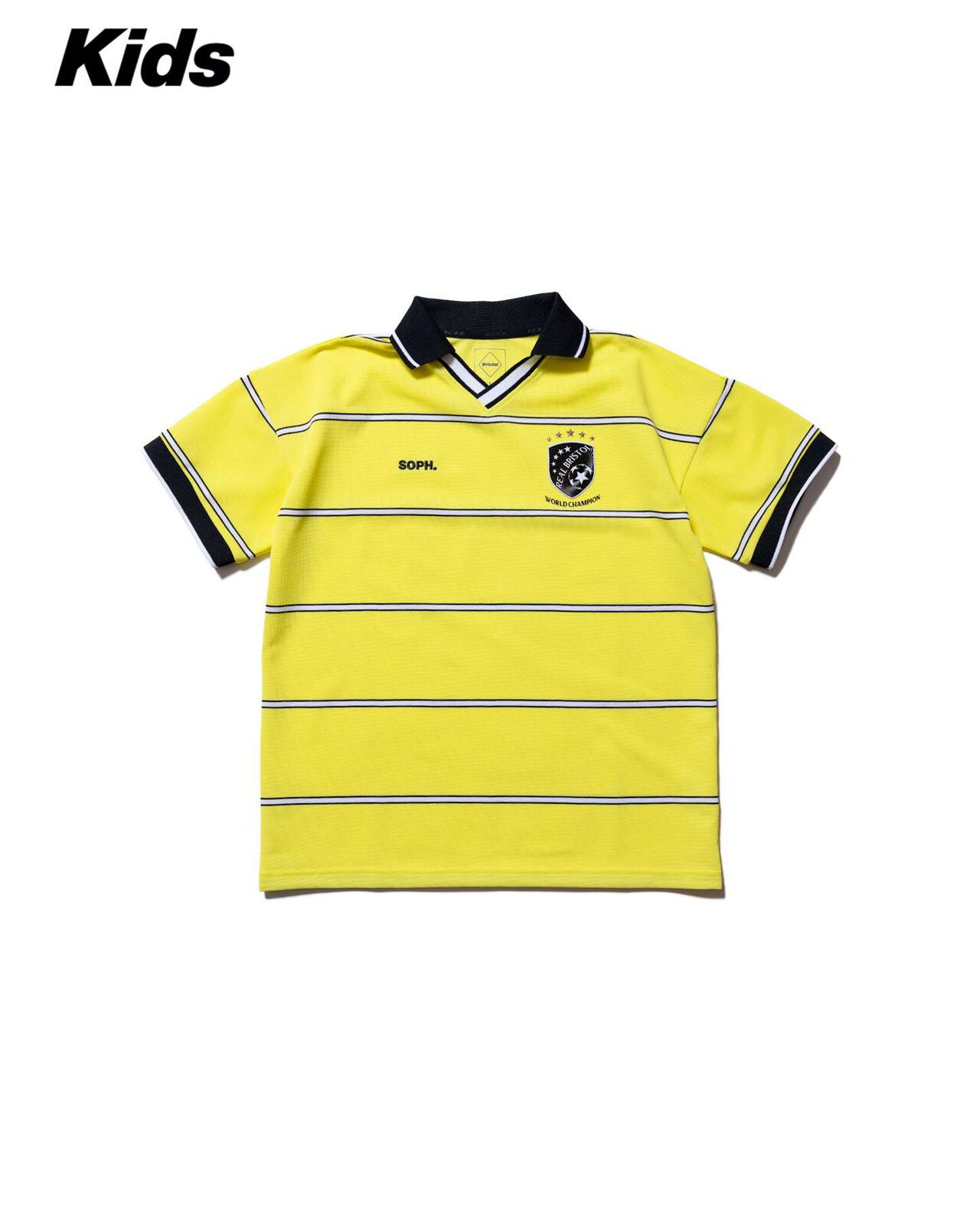 CHAMPIONS BORDER S/S GAME SHIRT,YELLOW, large image number 0