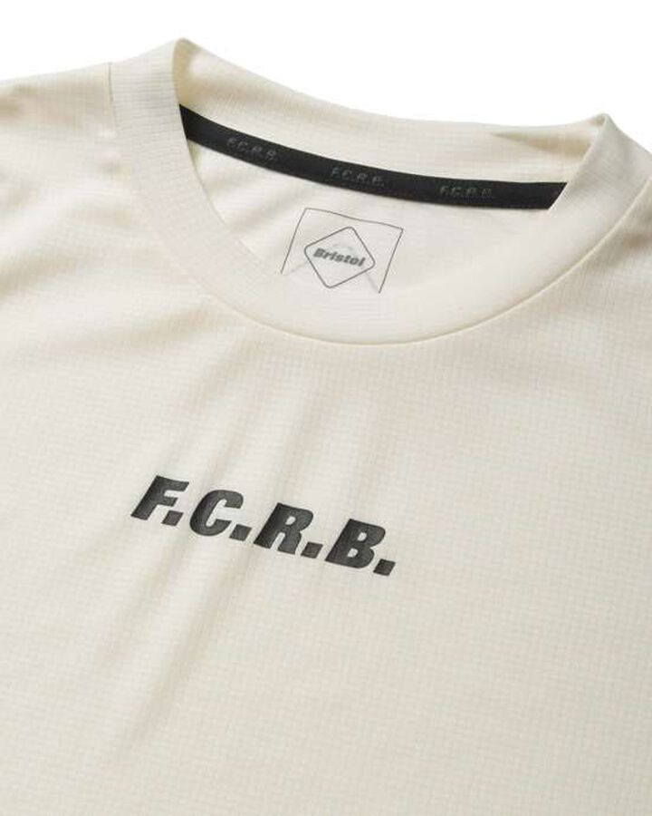POLARTEC POWER DRY L/S TRAINING TOP,OFF WHITE, medium image number 1