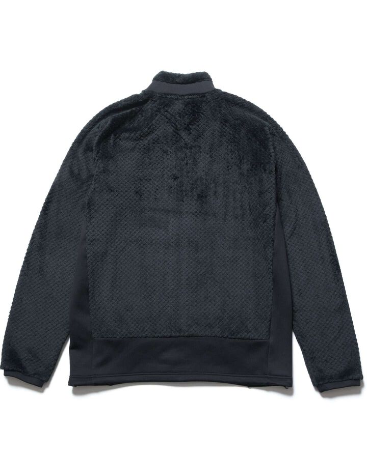 POLARTEC HYBRID STAND COLLAR JACKET,BLACK, medium image number 1