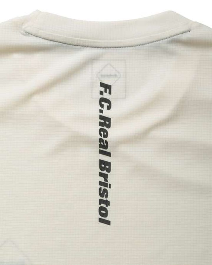POLARTEC POWER DRY N/S TRAINING TOP,OFF WHITE, medium image number 2