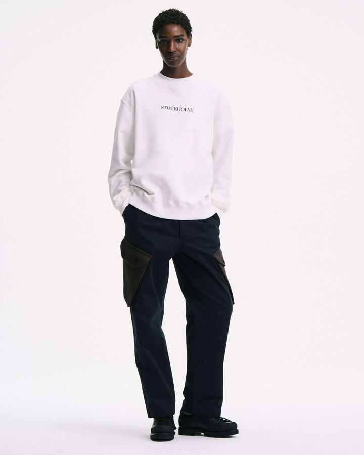 STOCKHOLM. SWEATSHIRT,WHITE, medium image number 5