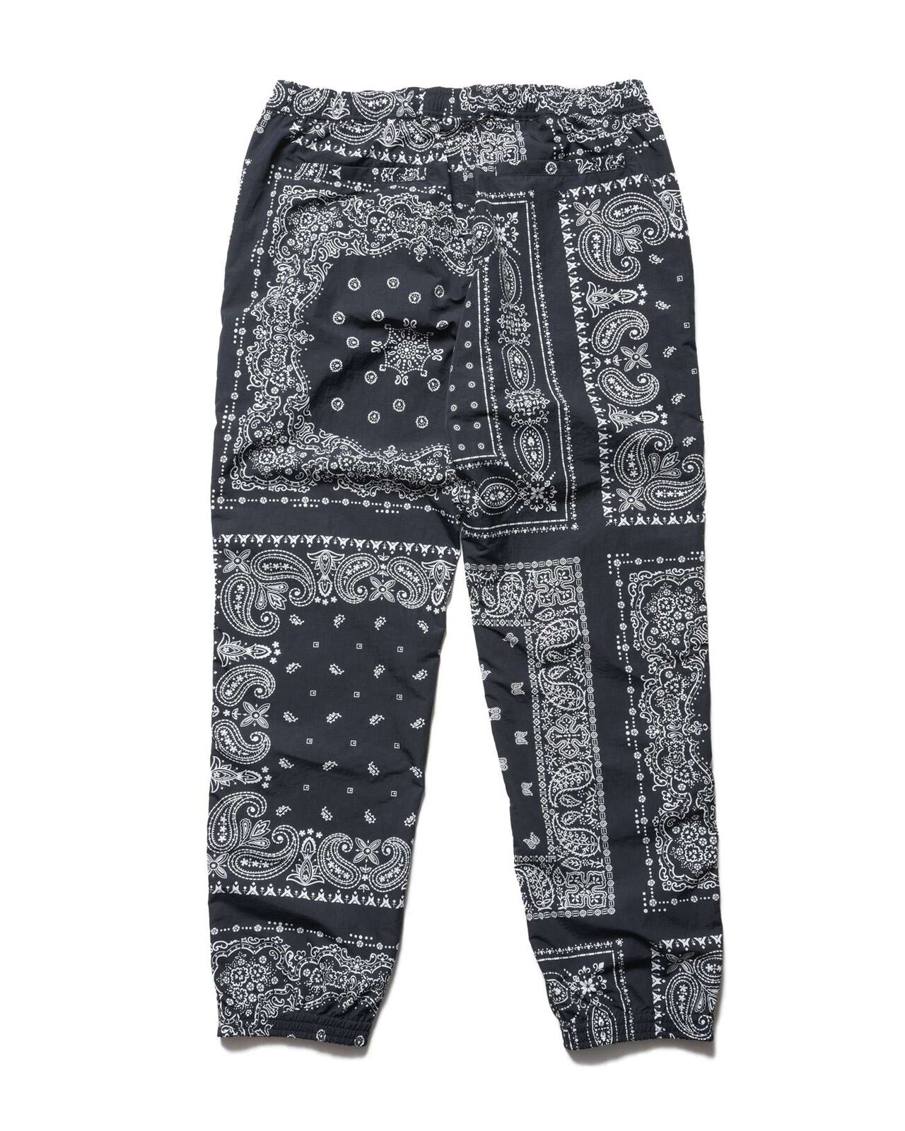 BANDANA NYLON EASY PANTS,BLACK, large image number 1