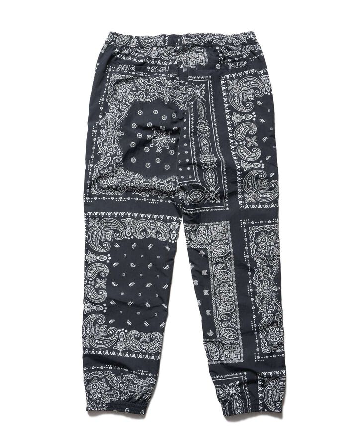 BANDANA NYLON EASY PANTS,BLACK, medium image number 1